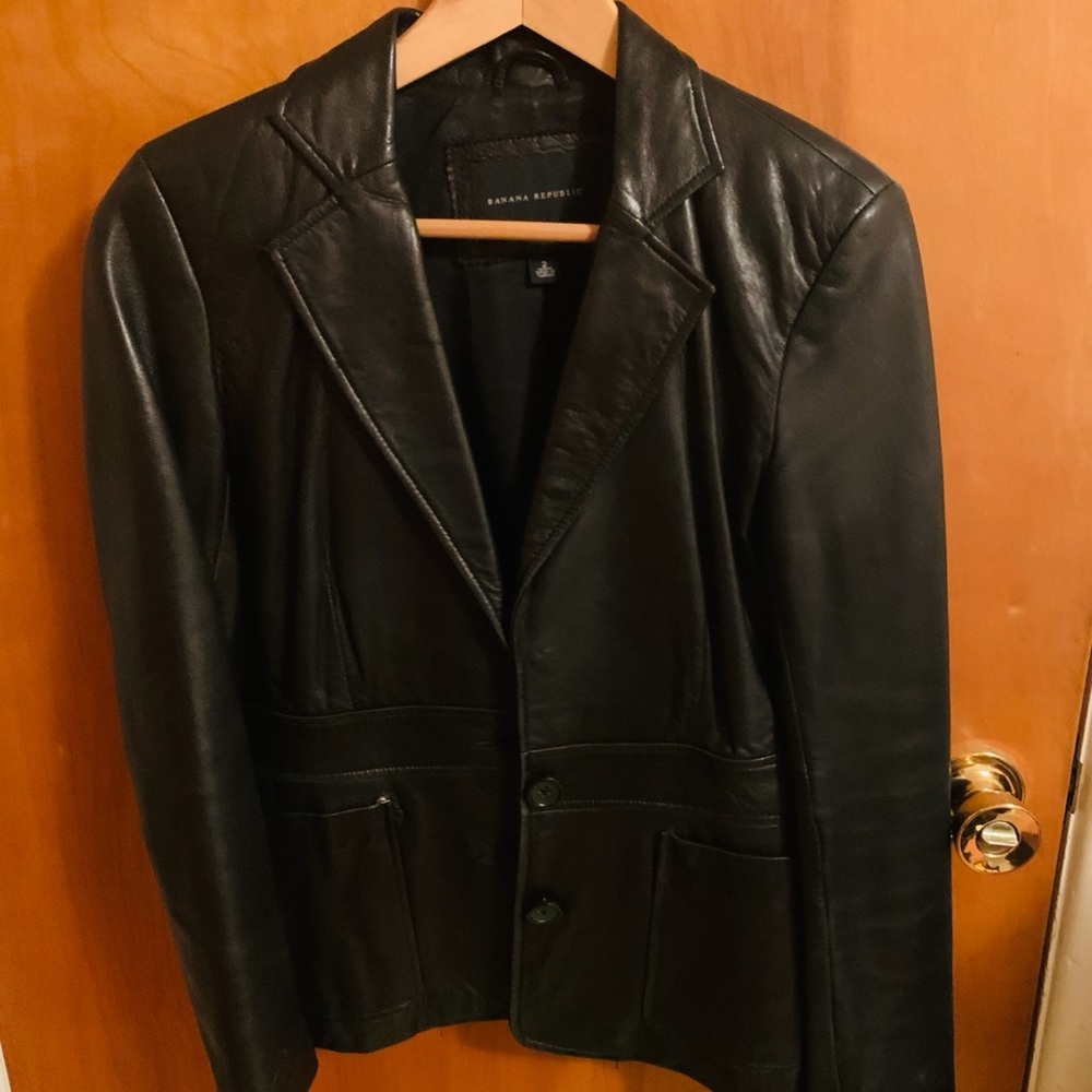 Woman’s leather jacket